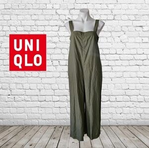 Uniqlo Linen Blend Jumpsuit Medium